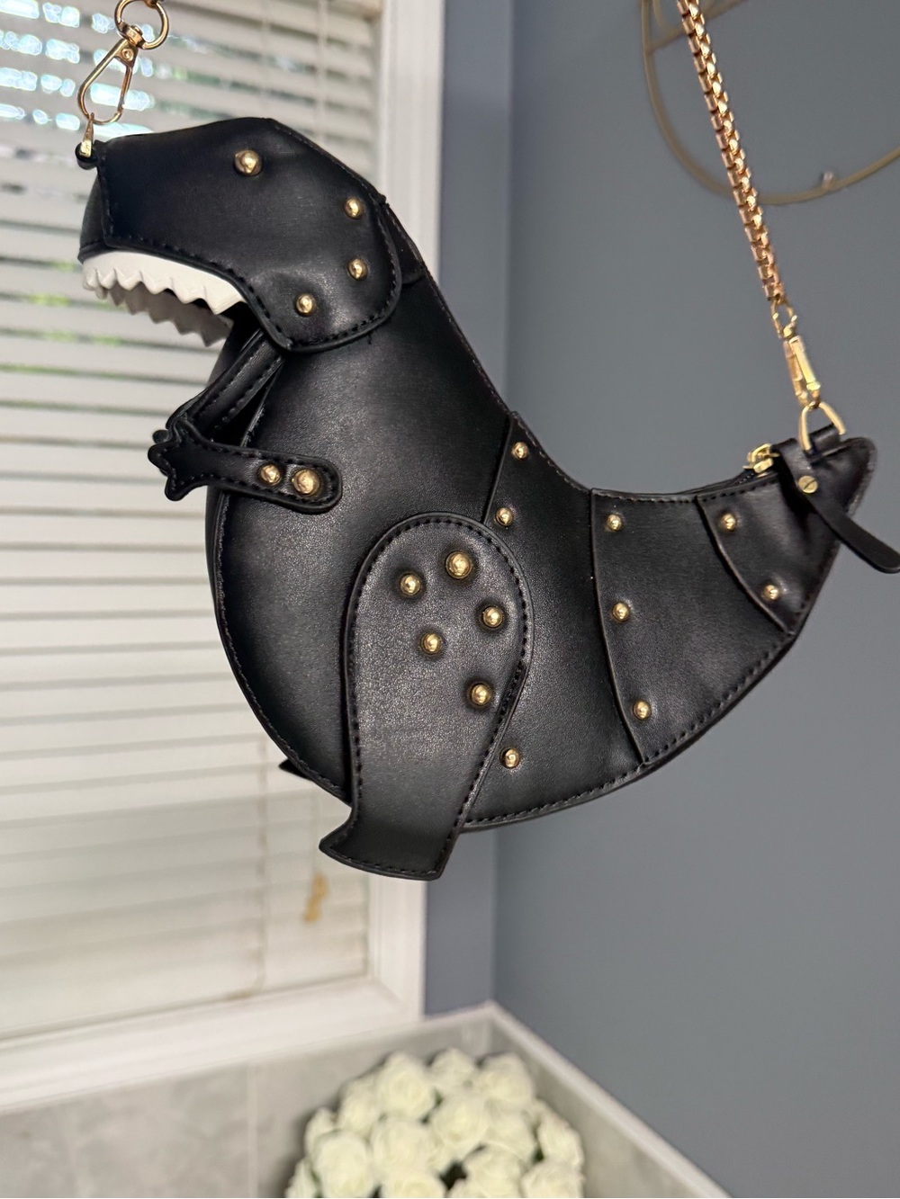 Novelty Dinosaur Crossbody Bag - Picture 3 of 9
